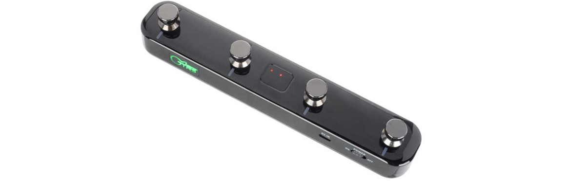 MOOER GWF4 Wireless Footswitch - беспроводной футконтроллер для электрогитар серии GTRS